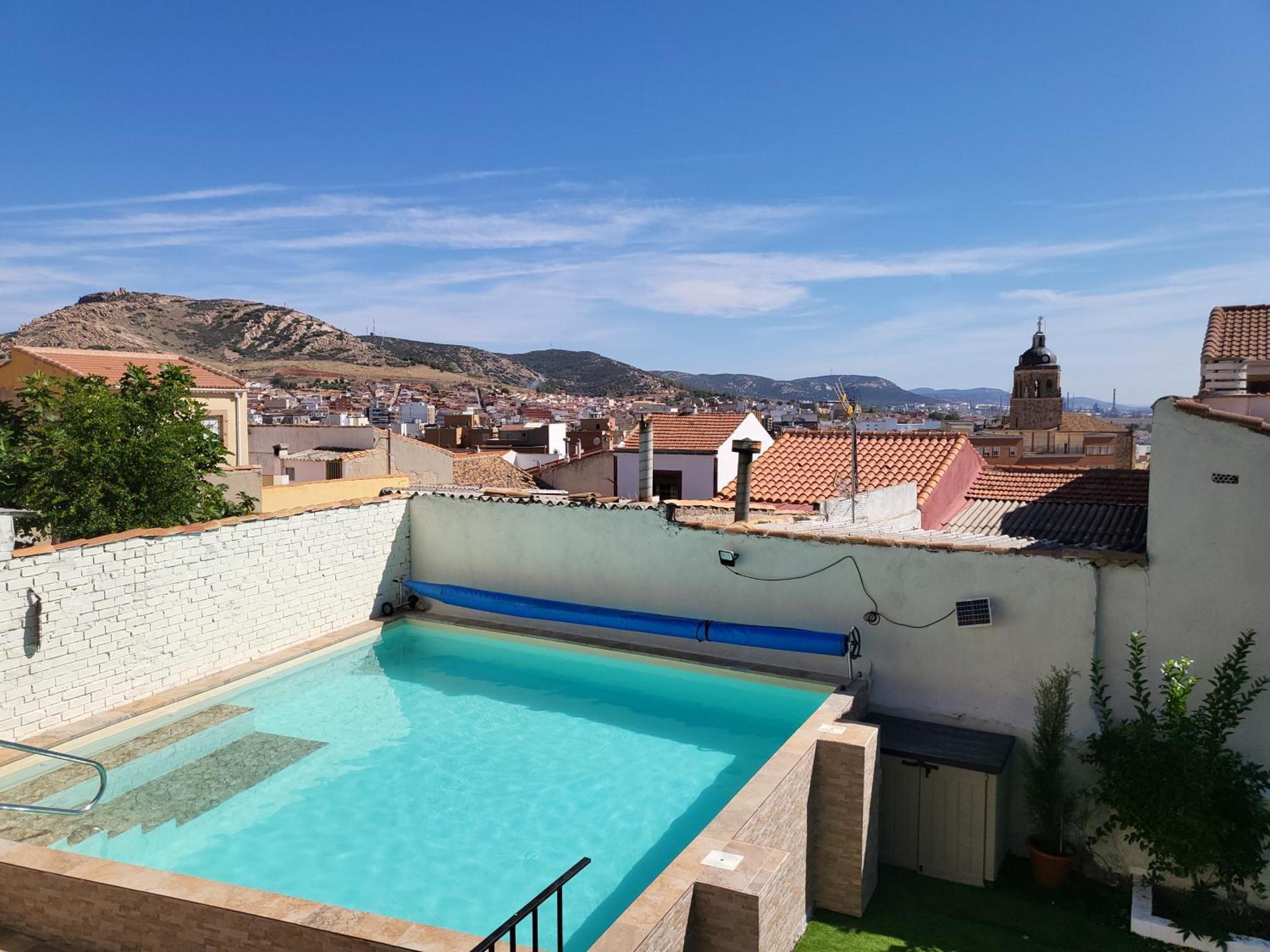 Casa Oasis Puertollano, Una Casa Rural En Puertollano, Agradable, Con Piscina En Zona Tranquila エクステリア 写真